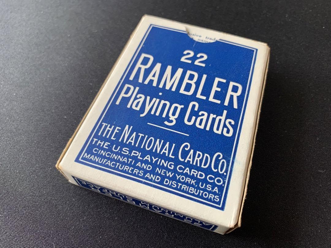 Amazon.co.jp: Rambler トランプ類税証紙付き 1982年製 レアデック